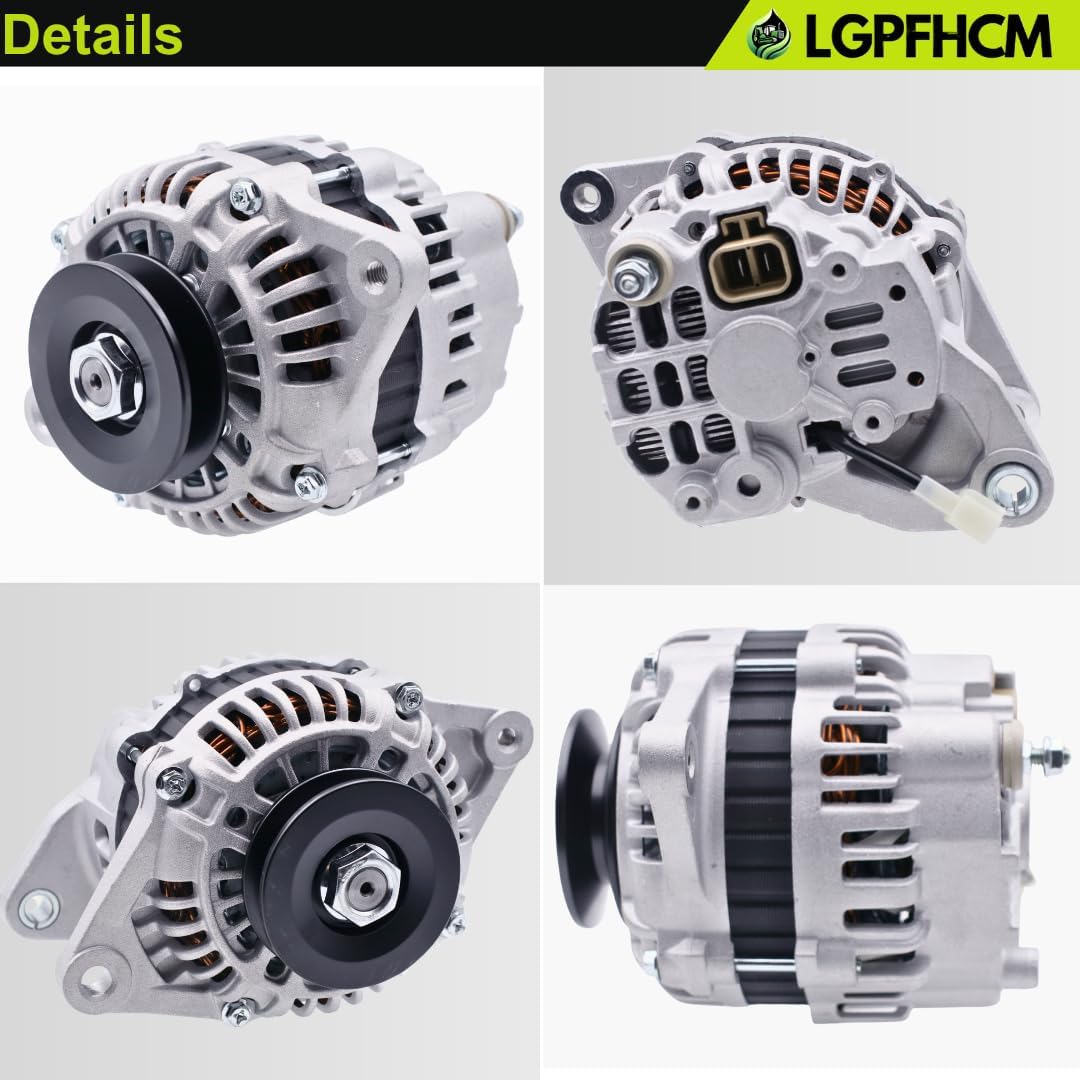 397-9953 12V 80A Alternator High Output 1-Groove Clutch Pulley Fit For Caterpillar 236D 242D 246D 257D 259D 262D 277D 279D 287D 289D # 23992N 1G398-64012 A5TA8277 400-48