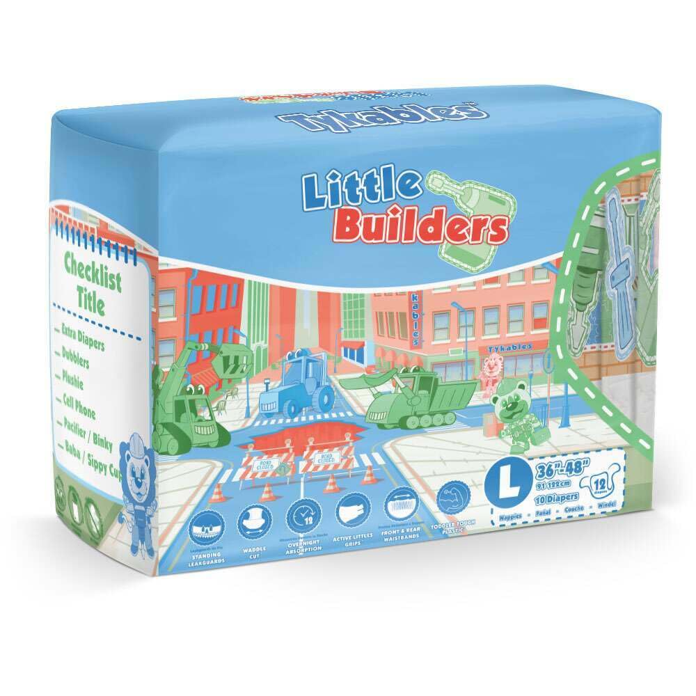 Little Builders - Pack of 12 (Large)