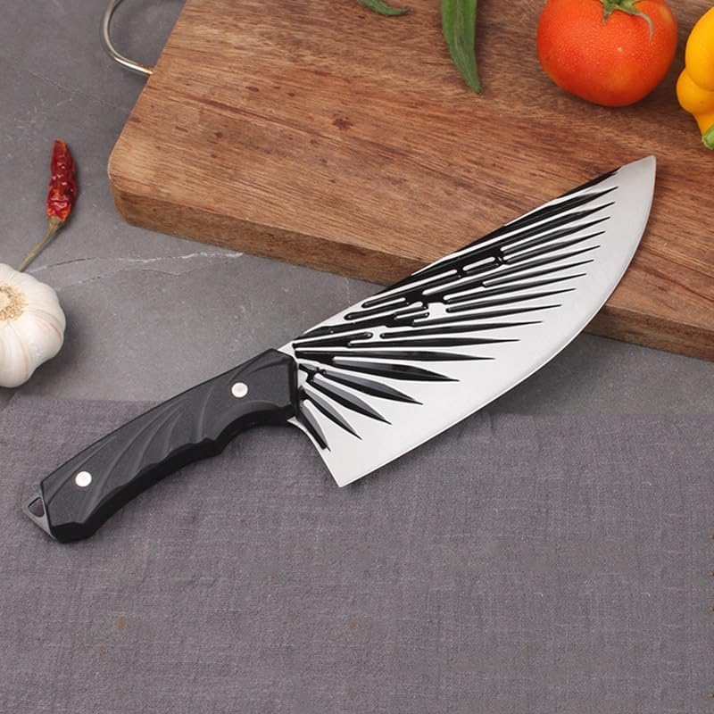 Meat Cleaver,Cleaver Knife 7.9 Inch Forged Stainless Steel Kitchen Meat Cleaver Butcher Knife Chef Slicing Fish Sushi Vegetable Cutting Tool Cooking Cutter