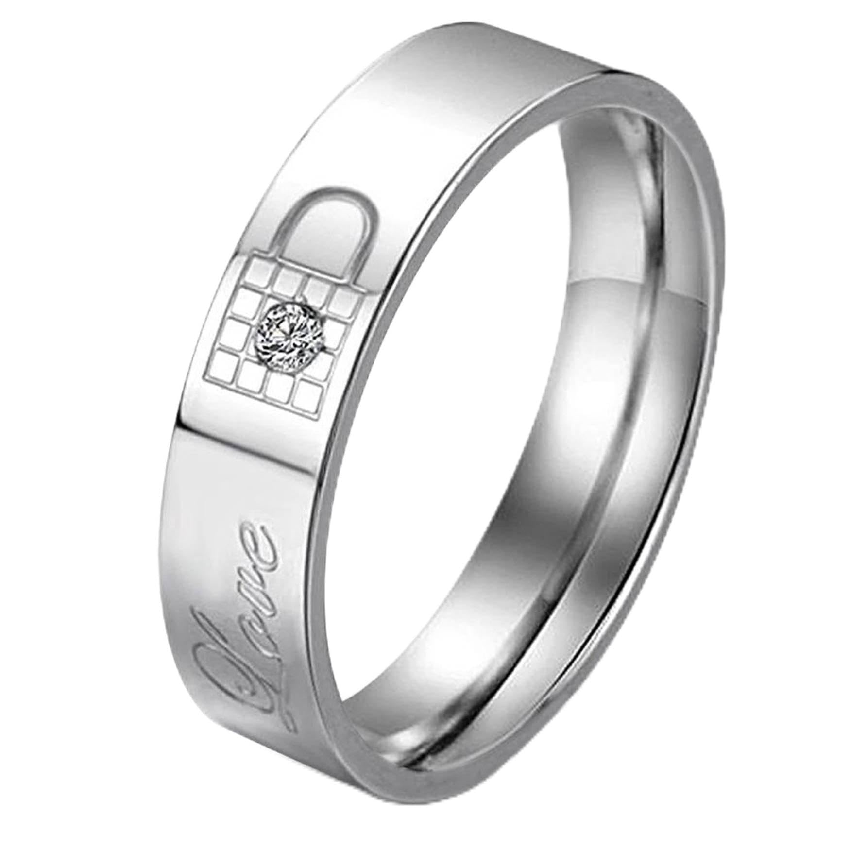 Bague biker acier inoxydable et anneau de mariage résistant