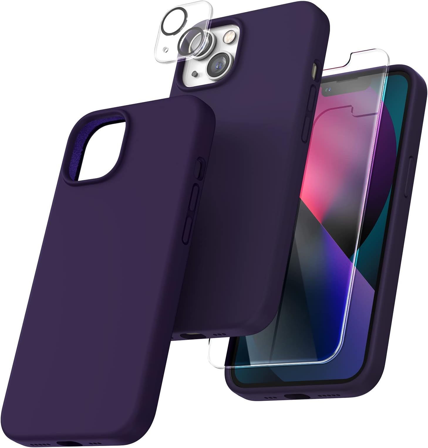 FNTCASE Coque pour iPhone 11: Antichoc Housse avec Support pour iPhone