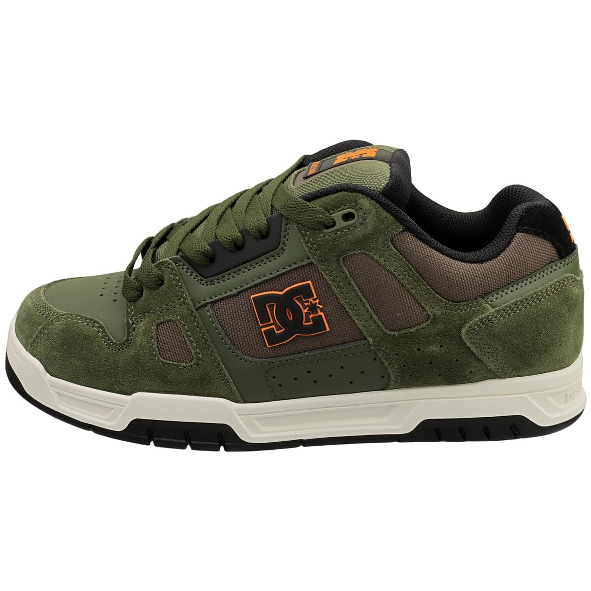 DC Shoes Stag Herren Skate Sneaker in Olivgrün