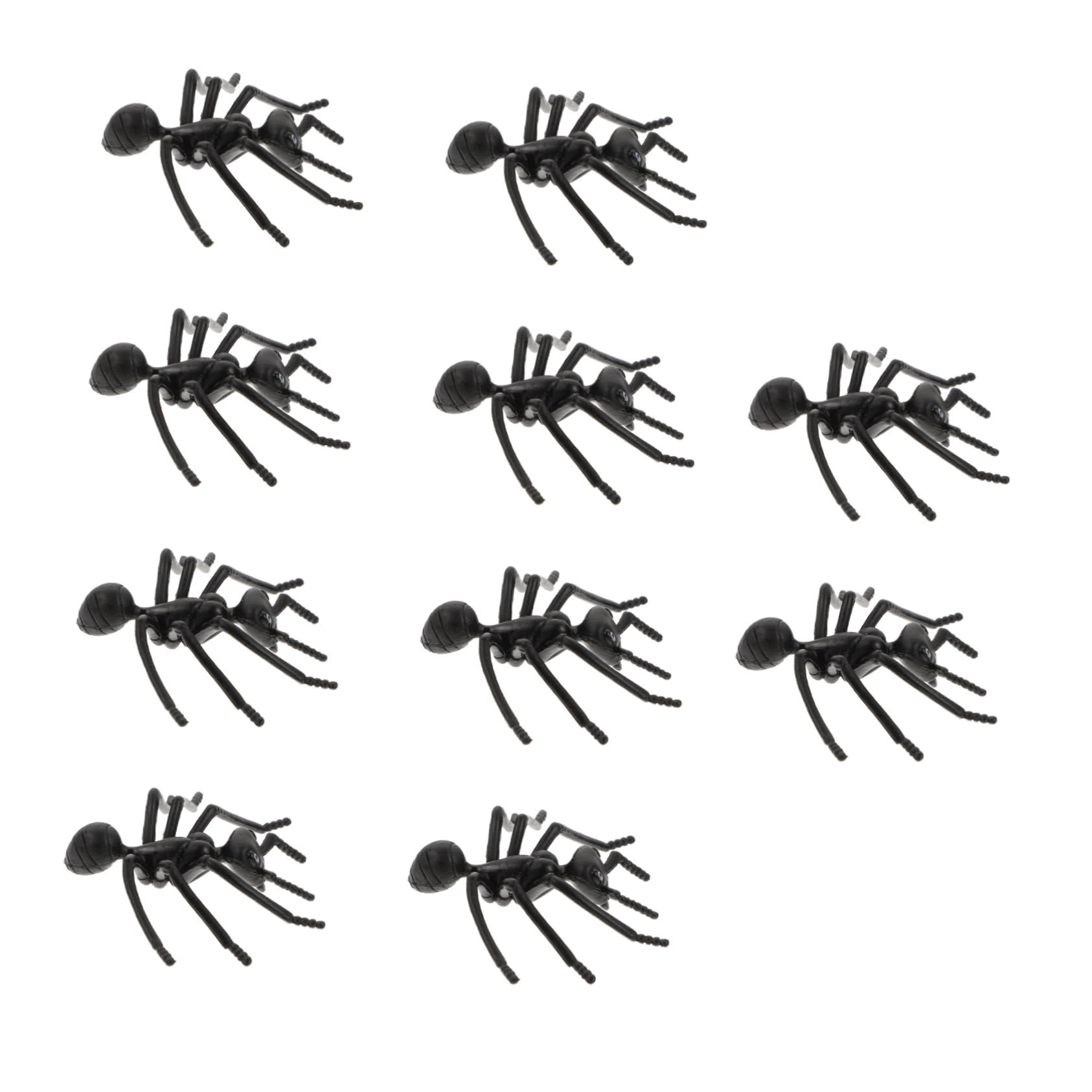 TOYANDONA 10pcs Scare The Ants Ant Sculpture Ant Statue Figurines Mini Tree Sculpture Ant Figure Ant Decor Lawn Statue Halloween Party Decorations Scary Gecko Toy Doll Pvc Artificial