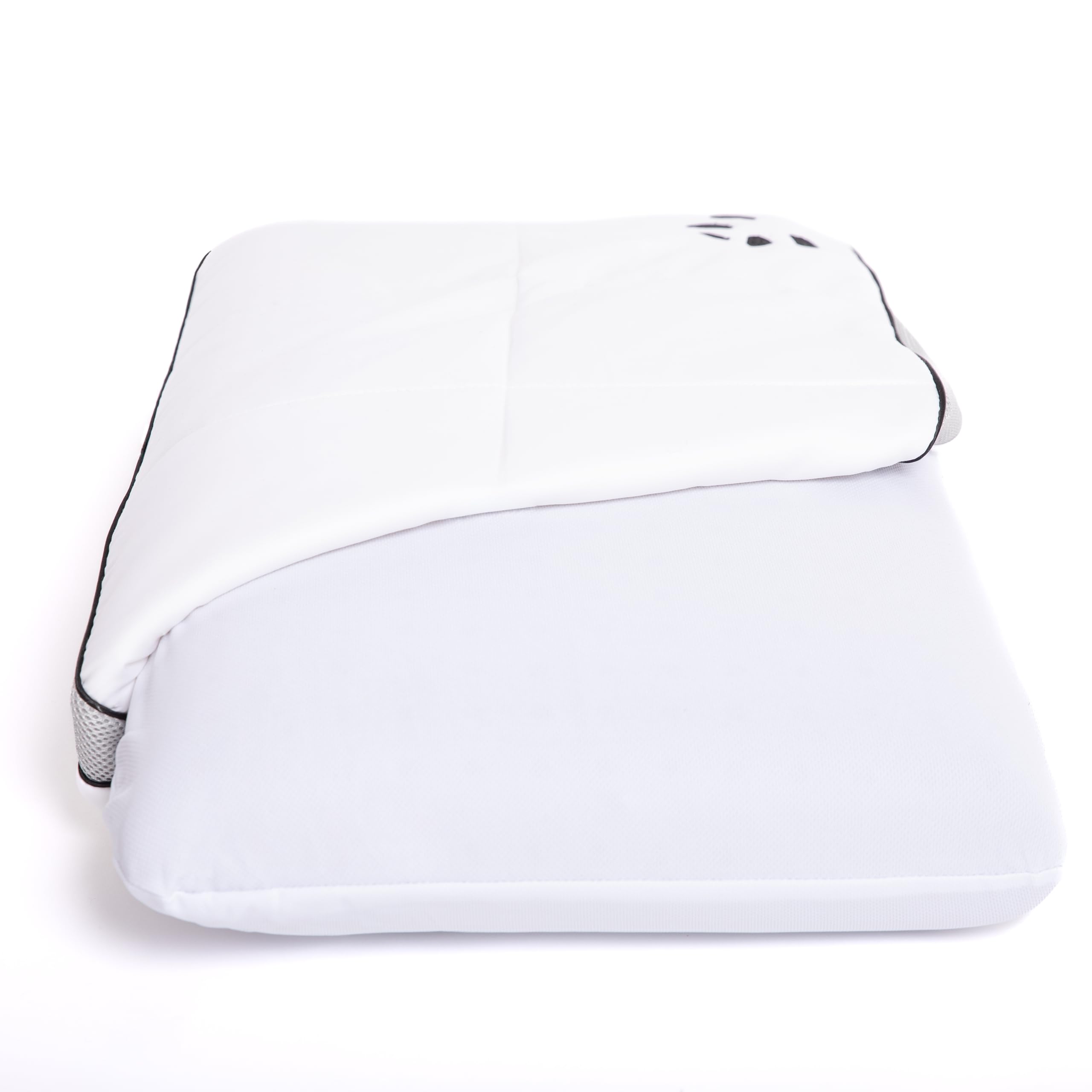 Almohada híbrida de bambú Panda – suave funda de bambú transpirable, espuma viscoelástica ortopédica