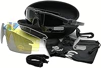 Vista 9 de Gafas tácticas profesionales protectoras militares polarizadas gafas de disparo Deportes Senderismo Ciclismo Paintball Gafas de seguridad
