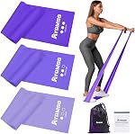 Ayombo Bandes de résistance, bandes d'exercice pour les femmes, bandes de physiothérapie, groupes d'entraînement pour le yoga, les armes, le corps supérieur et les épaules, niveau débutant 3 séances d'entraînement à domicile
