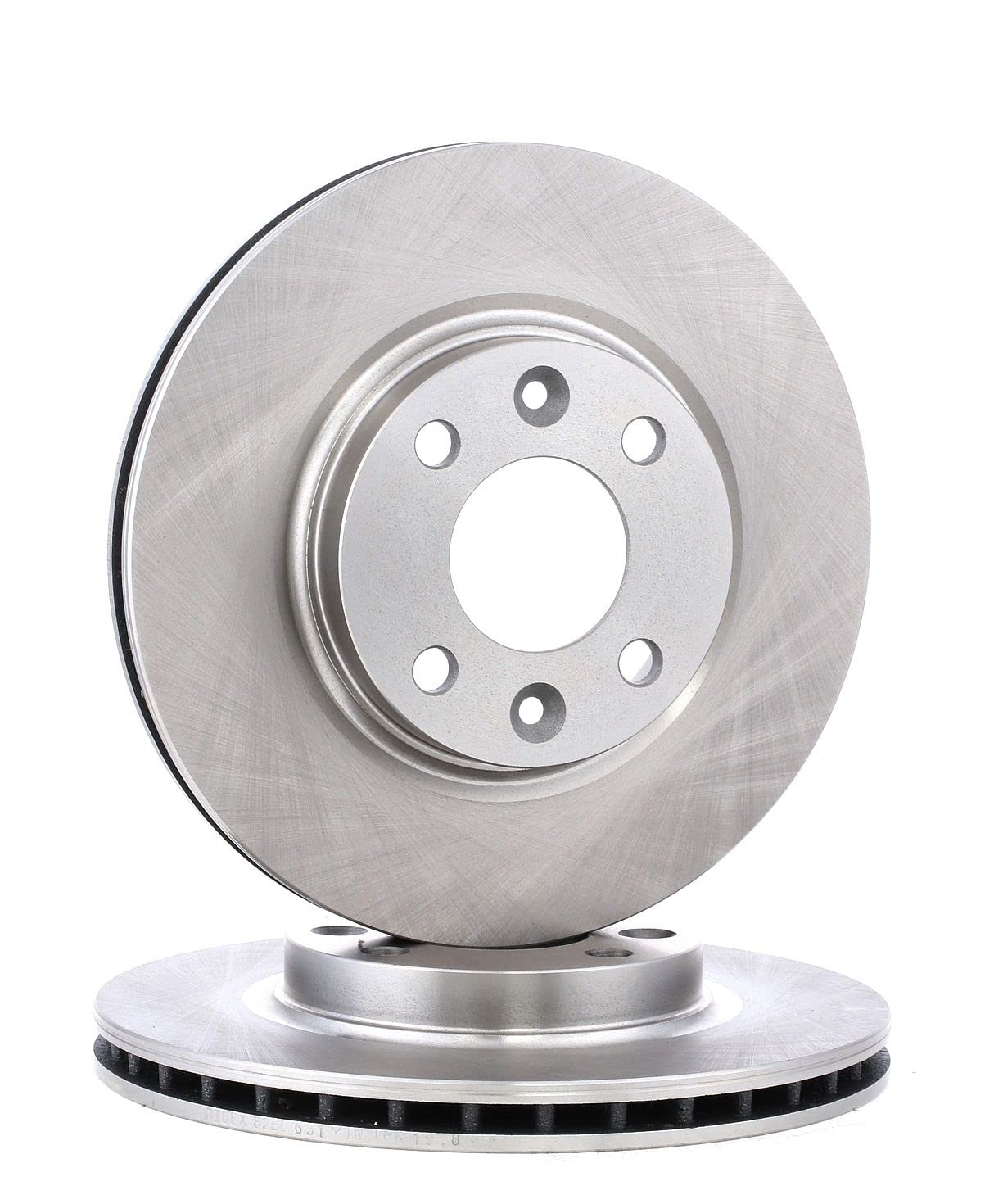 RIDEX 82B0631 2x Disco freno Anteriore senza viti/bulloni Compatibilità con RENAULT Clio 4 Hatchback BH