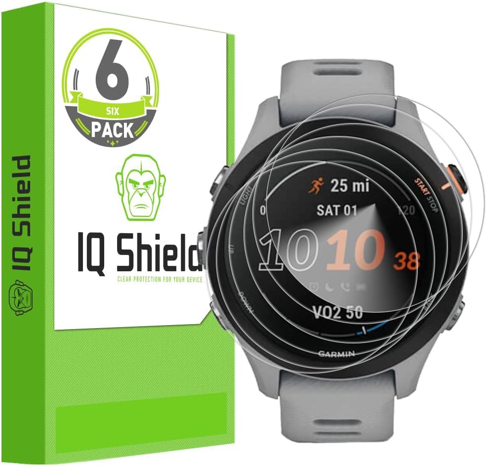 Dipos 6X Pellicola Protettiva Per Garmin Forerunner 25 | Crystalclear Taglio Laser | Made In Germany, Anti-graffio