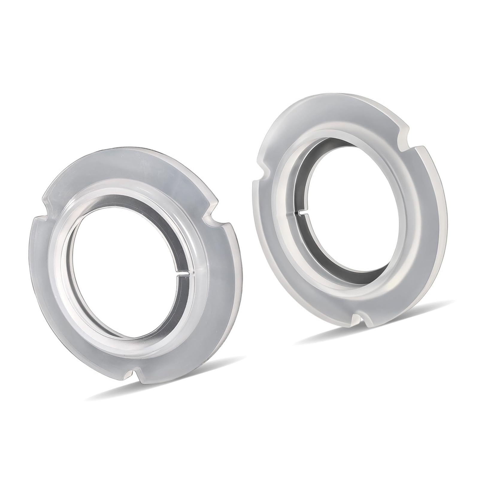 Tsophreniq Machine Brew Head Sealing Gasket, Translucent 51mm Silicone Seal for Espresso Replacement and Routine Care