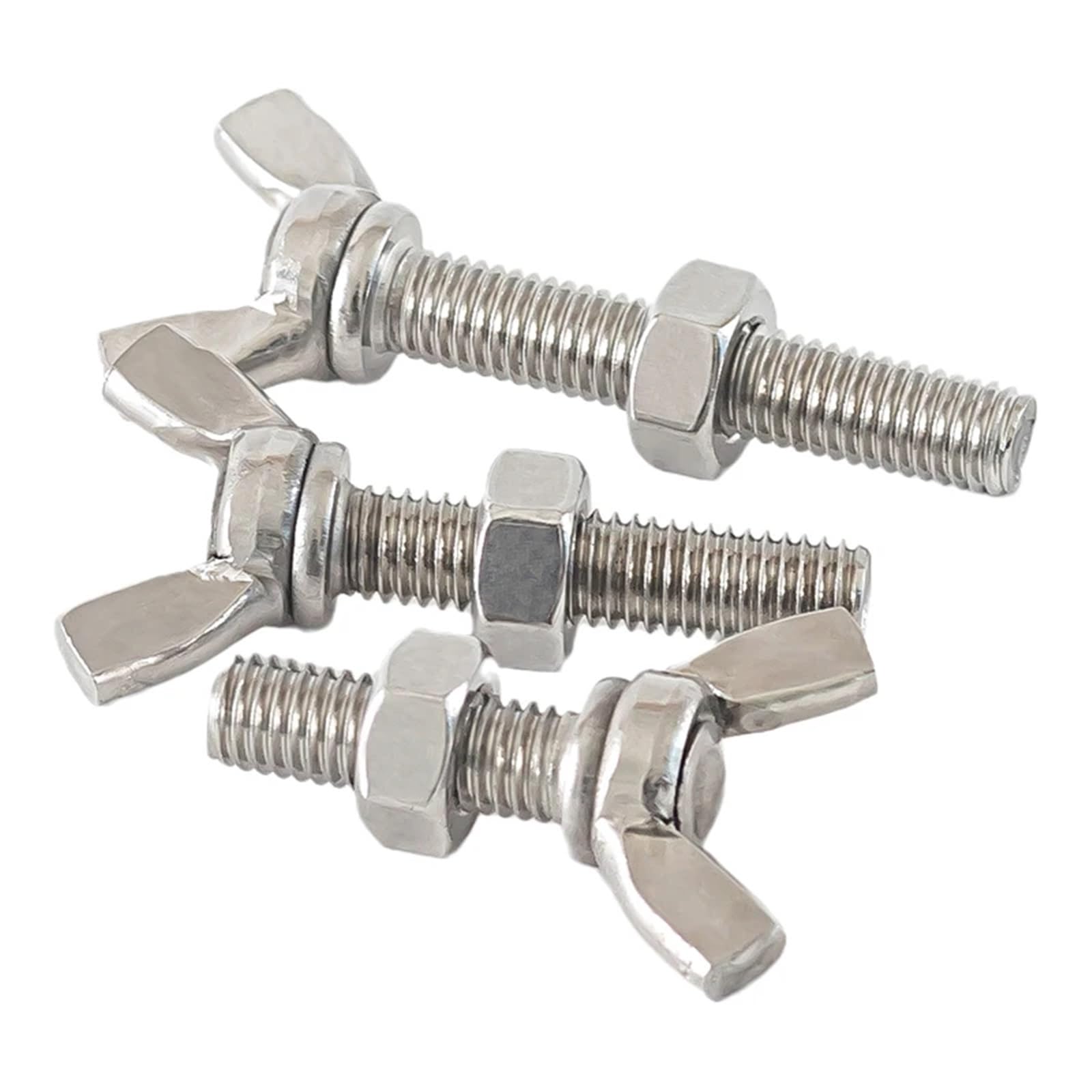 Jeu d'écrous à Oreilles et de boulons en Acier Inoxydable 304, M3-M6 for Machines