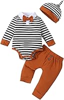 Vista 1 de VINUOKER Ropa de bebé recién nacido prematuro para bebé, traje de caballero
