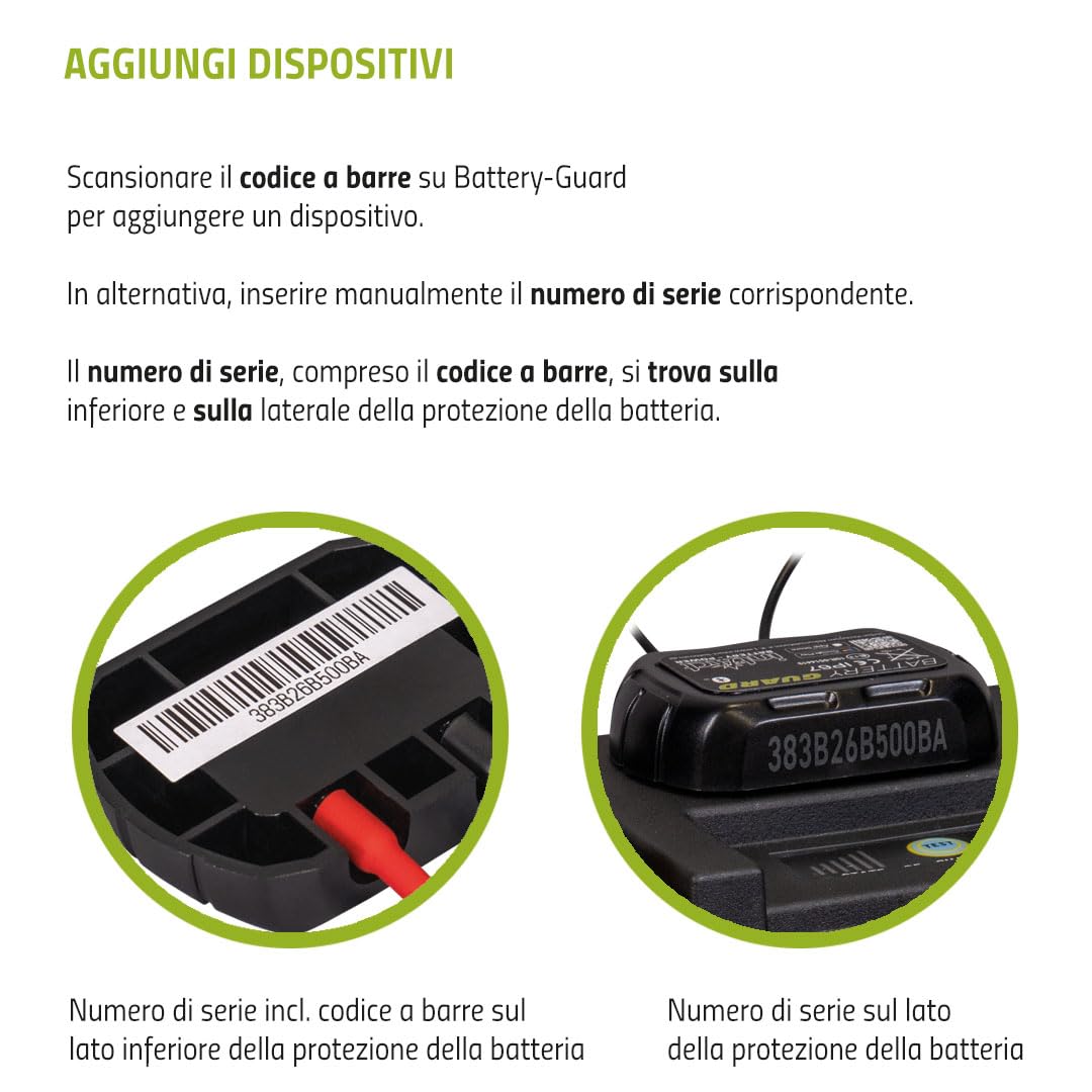 intAct Battery-Guard, monitor per batterie per il monitoraggio Bluetooth di batterie al piombo e al litio da 12 V, con visualizzazione di tensione e temperatura