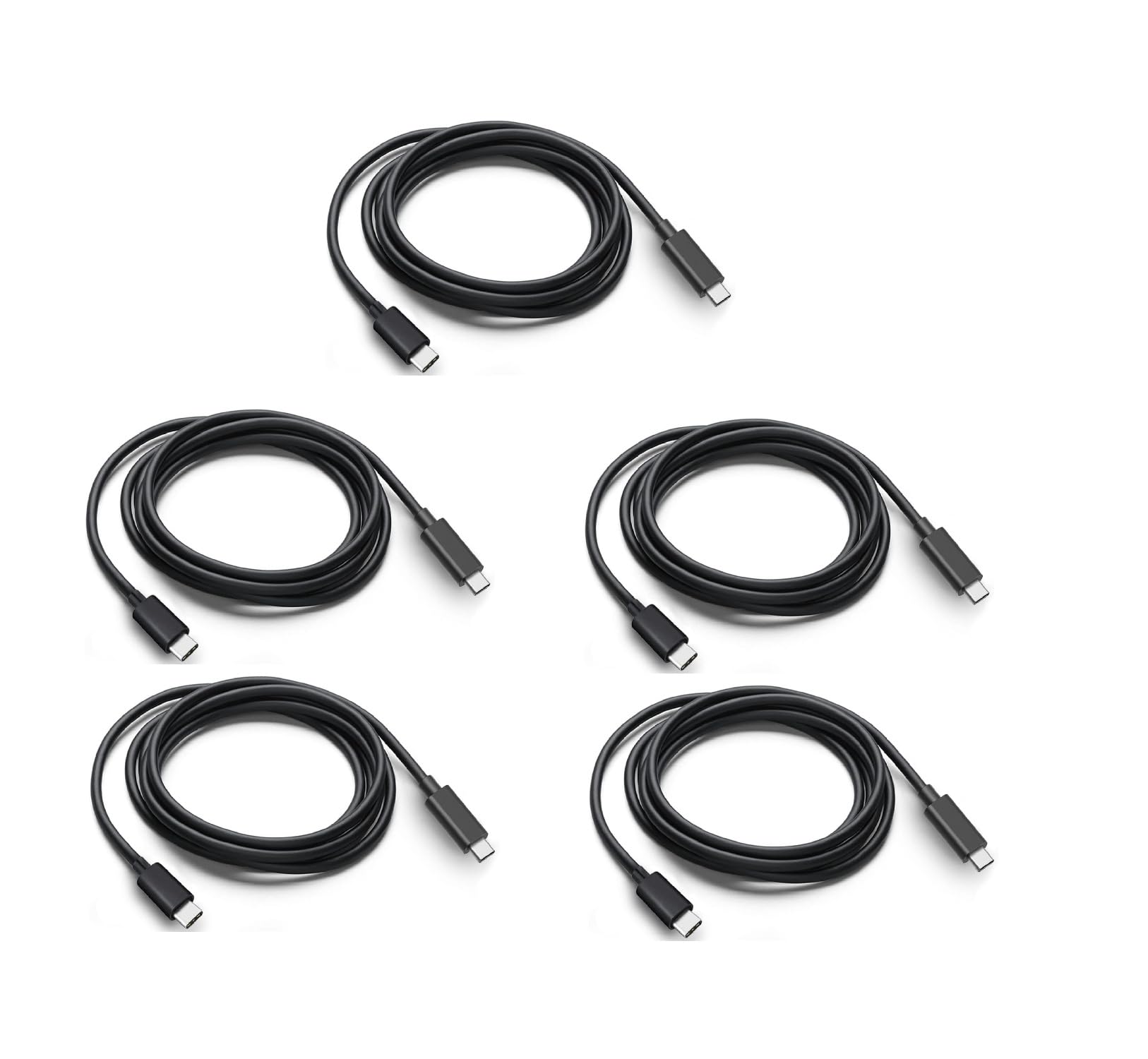 eeTao 5 Feet USB C Monitor Display Cable [4K@144Hz/60Hz 8K@30Hz] USB C 3.2 Gen 2x2 Video Cable, 20Gbps Data Transfer, 240W PD Fast Charge, Type C