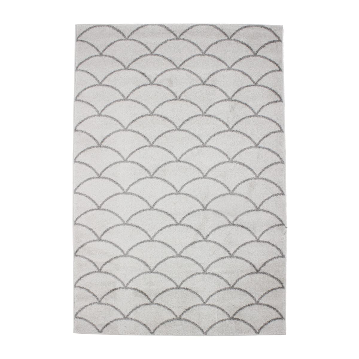 Thedecofactory Venise - Tapis Motif Rosace Ethnique écru 133x190