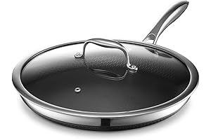 HexClad 12-Inch Hybrid Nonstick Frying Pan: The Ultimate Kitchen Staple for Effortless Cooking