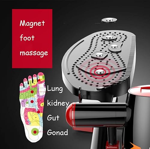 Miniatura 7 de Mini Multifunction Stepper Exercise Equipment Burn Calories Health Fitness Aerobic Exerciser with Resistance Bands and Magnet Foot Massage