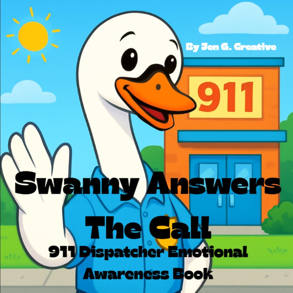 Swanny Answers the Call: A 911 Dispatcher Emotional Awareness Book (Swanny The Dispatcher Series)
