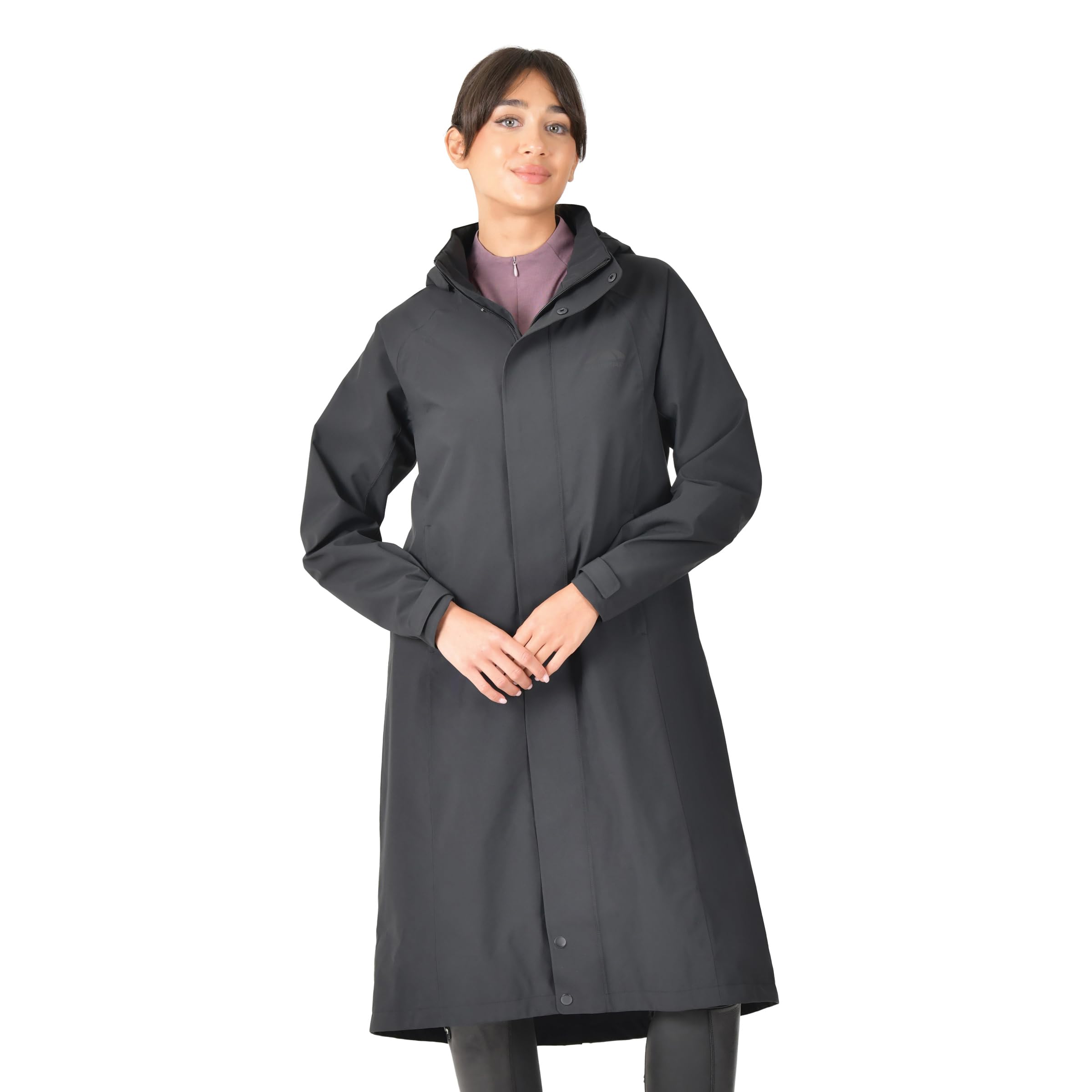 Weatherbeeta Windbreaker Longline Riding Jacket - Ladies 16 Black Extra Large