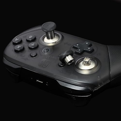 Miniatura 5 de Controlador de metal de repuesto para Nintendo Switch Pro Controller 8 en 1 Swap magnético analógico pulgar sticks set joystick piezas reparación