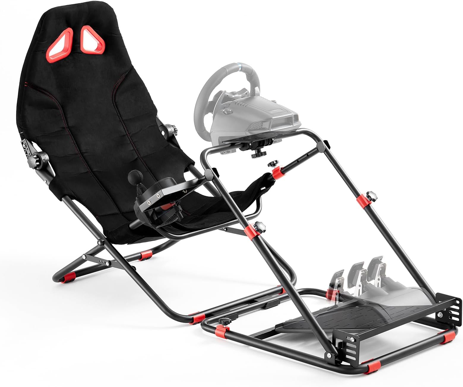 DIWANGUS Sim Racing Cockpit Split-Type Structure Racing Simulator Cockpit For Logitech G29 G920 G923 G27 G25 for Thrustmaster T248X T248 T300RS Xbox PS4 PS5 Foldable Adjustable Sim