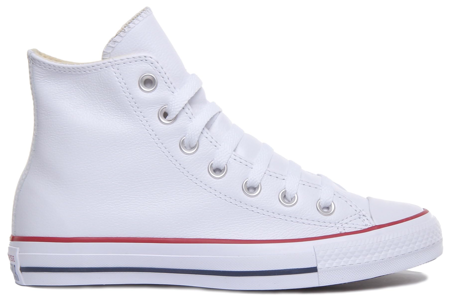 Converse Chuck Taylor All Star Leather High Top Sneaker, White Mono, 7.5 Women/5.5 Men