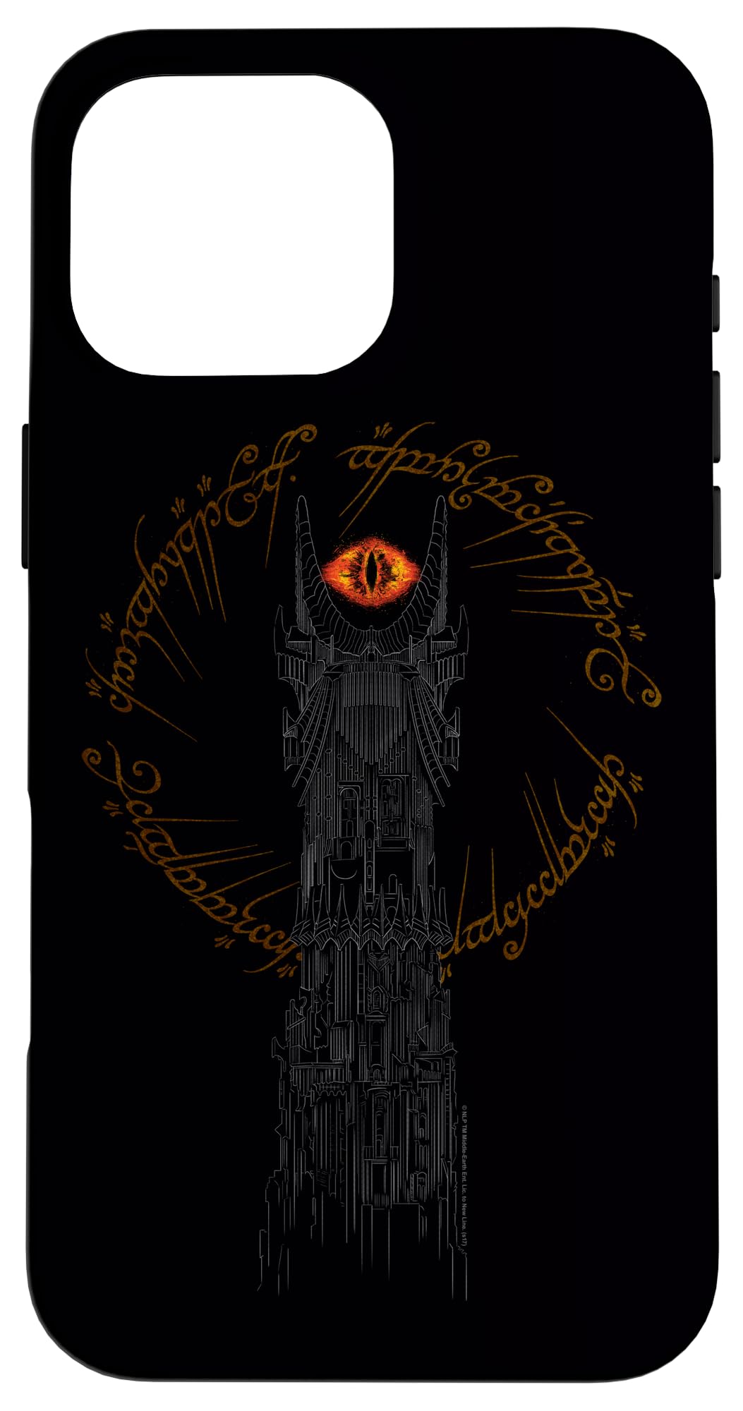 The Lord of The Rings Tower of Mordor Case for iPhone 16 Pro Max