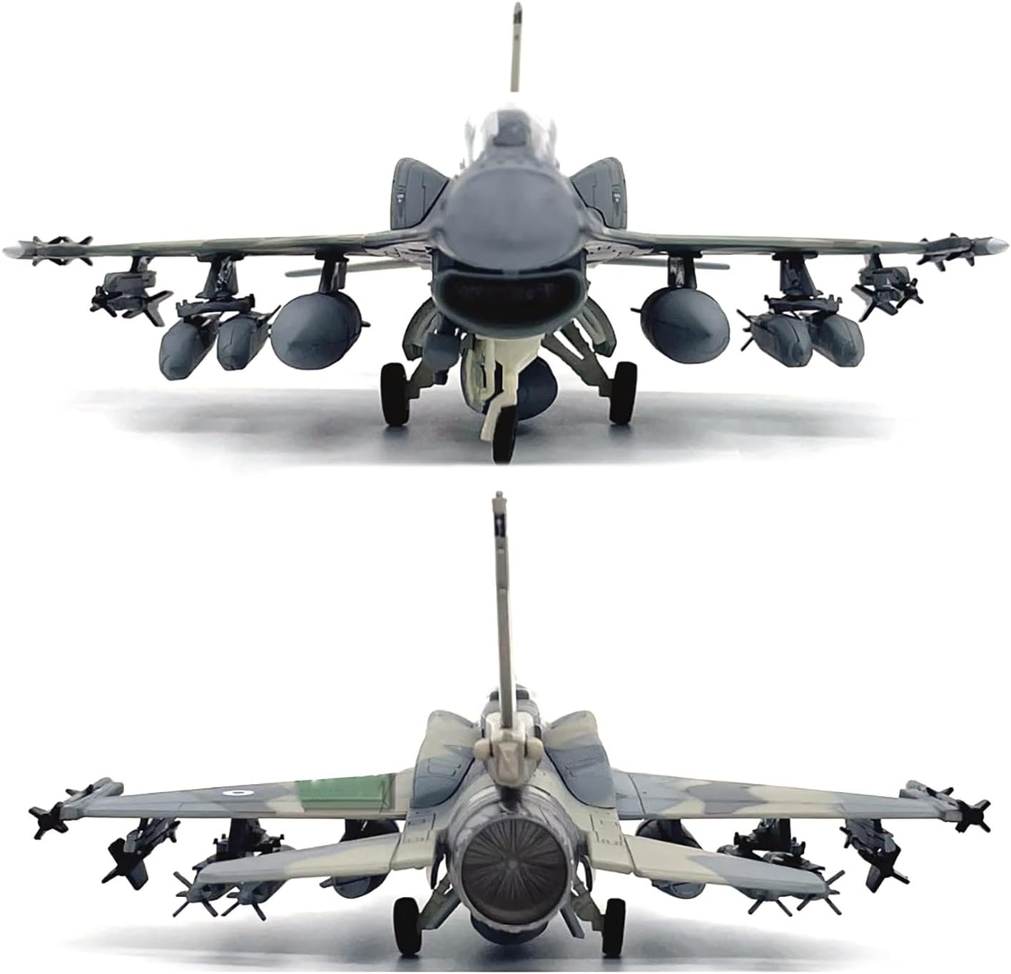 Alloy Hellenic Air Force F-16D Mira Figher Model 1:72 Scale, Alloy Aircraft Toy for Collection Displaying new