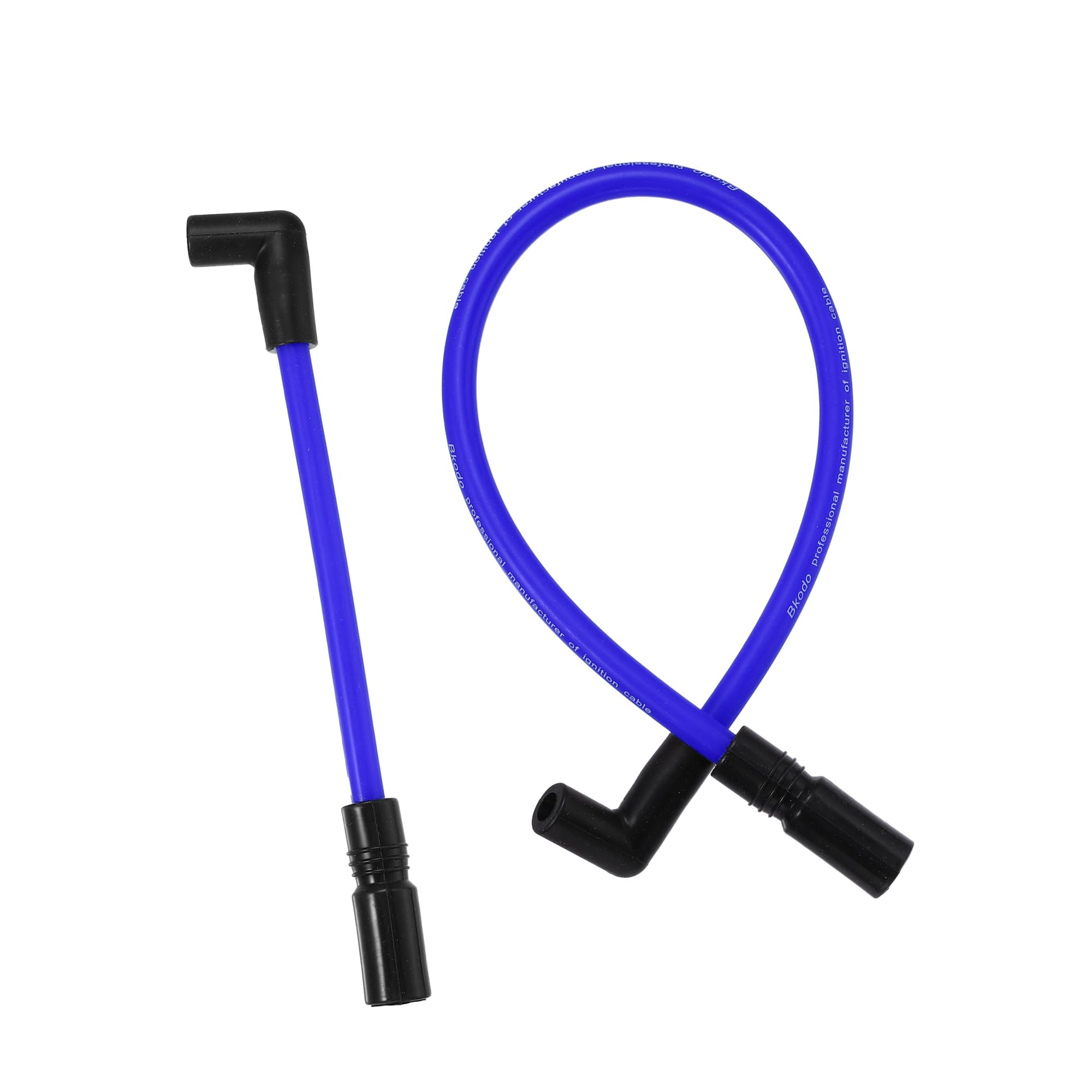 Cables de bujía de silicona azul de 10mm para un encendido más eficiente 8