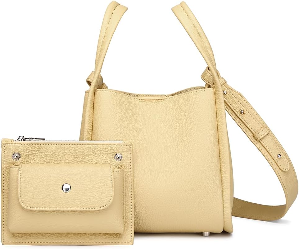 PU Leather Tote Bag Slouchy Handbag with Zipper Stylish for Women's - Image 9