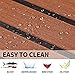 Fullfire EVA Foam Boat Flooring, Faux Teak Marine Boat Decking Sheet with Self-Adhesive for Bass Boat Jon Boat Pontoon RV Kayak Floor, 94
