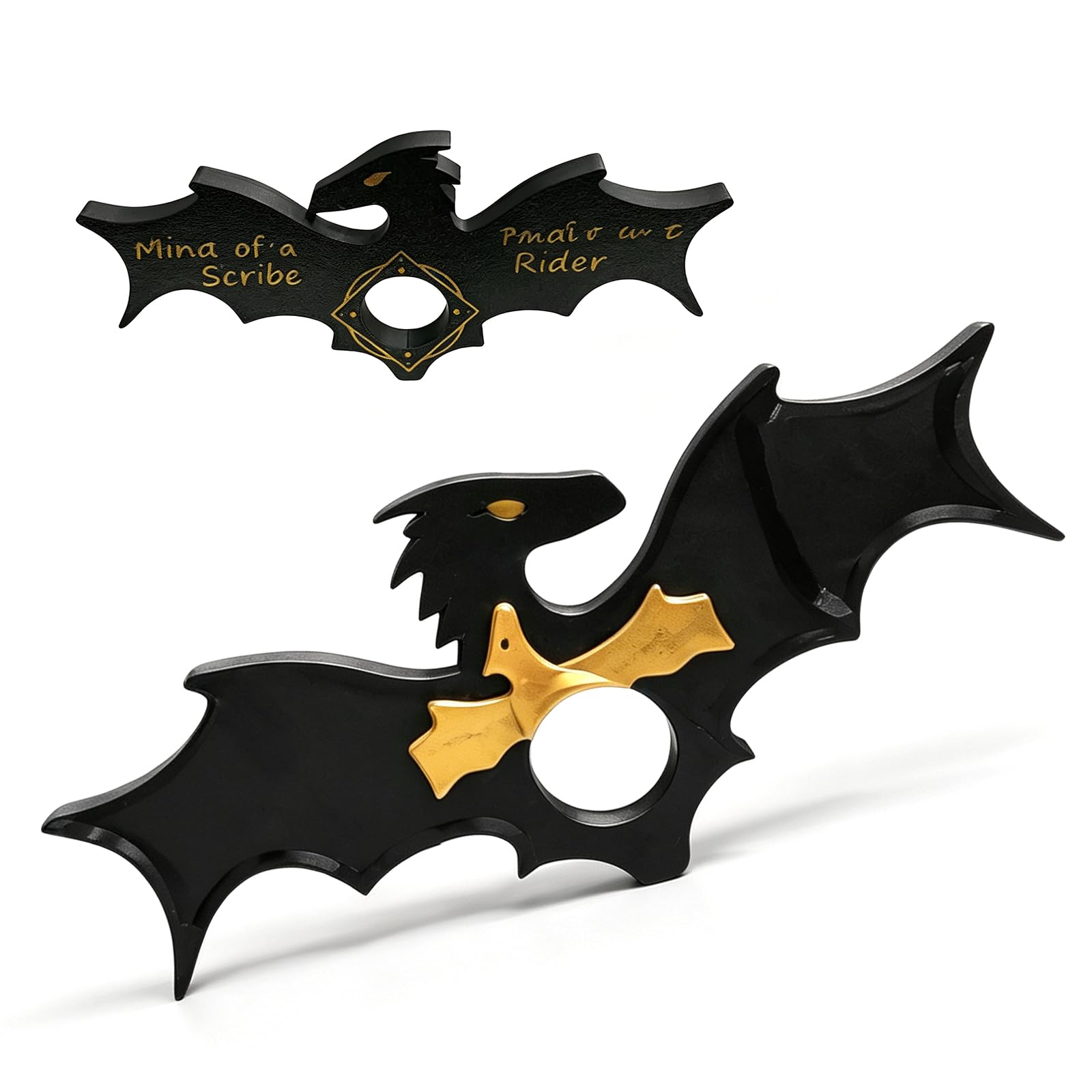3D Dragon Book Page Holder, 3D Printed Thumb Bookmark, Fantasy Page Weight, Gothic Reading Accessories for Readers and Bookworm, Bookish Gifts for Reading Lovers & Librarians