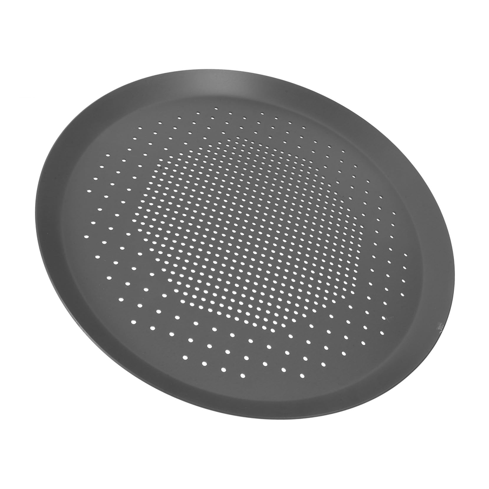 Teglia Pizza Rotonda in Lega di Alluminio con Perforati Antiaderente Resistente e Facile da Pulire per Cottura Uniforme di Pizza e Dolci