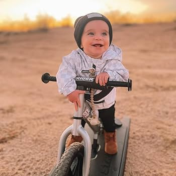 Amazon.com : Strider 12” Pro Bike (Silver) + Rocking Base - Helps