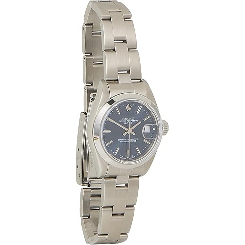 Rolex, Pre-Loved Blue Stainless Steel Oyster Perpetual 79160 26mm, Blue