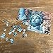TDC Games World’s Smallest Jigsaw Puzzle, Lady Liberty – Mini Puzzles, Small Challenging Travel Art Puzzle for Adults, 200+ Pieces, 6 in x 4 in