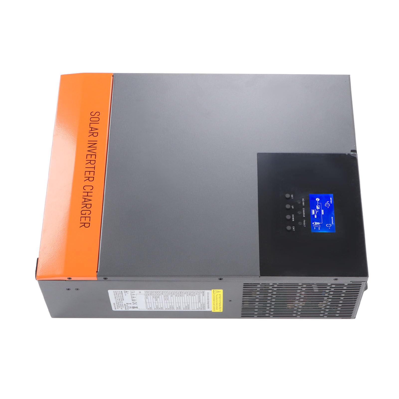 Fafeicy Falownik Solarny, Inwerter Czysta Sinus 5600W 48V z MPPT 80A, do