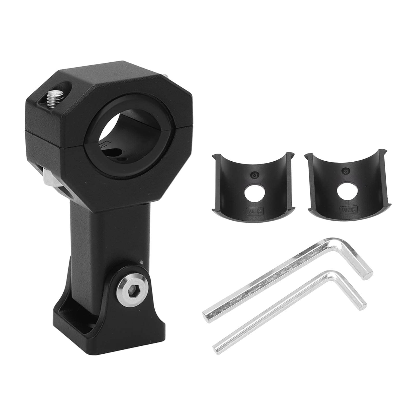 Uchwyt Montażowy Motocykla, Uchwyt Mocujący Reflektor 17 do 33mm Regulowany 360 Stopni Obrotowy Zderzak Uchwyt Lampy do Motocykli Samochody Ciężarówki Ciągniki