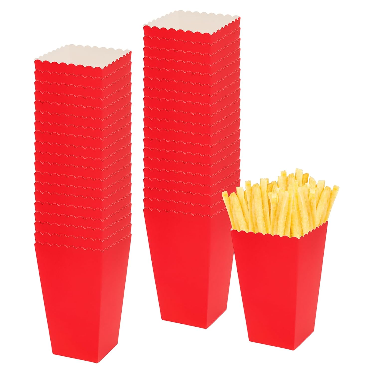 36 Pack Red Popcorn Boxes