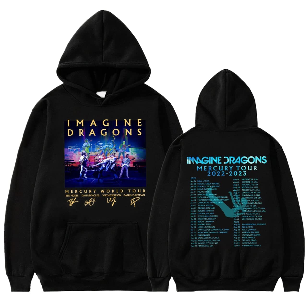 Imagine Dragons Mercury Tour 2022 2023 Hoodie