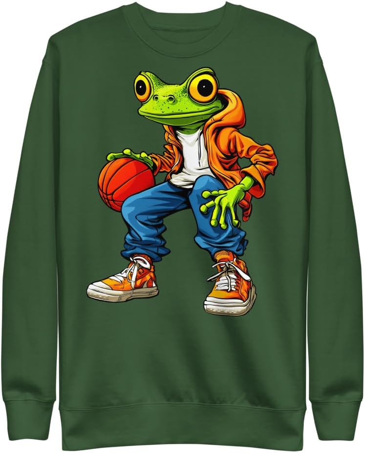 Frogs Basketball Premium Sweater