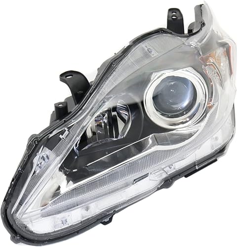 Miniatura 6 de KarParts360 Para 2012-2017 LEXUS CT200h Conjunto de luz de cabeza lado del conductor con bombillas reemplaza LX2502151 certificado CAPA