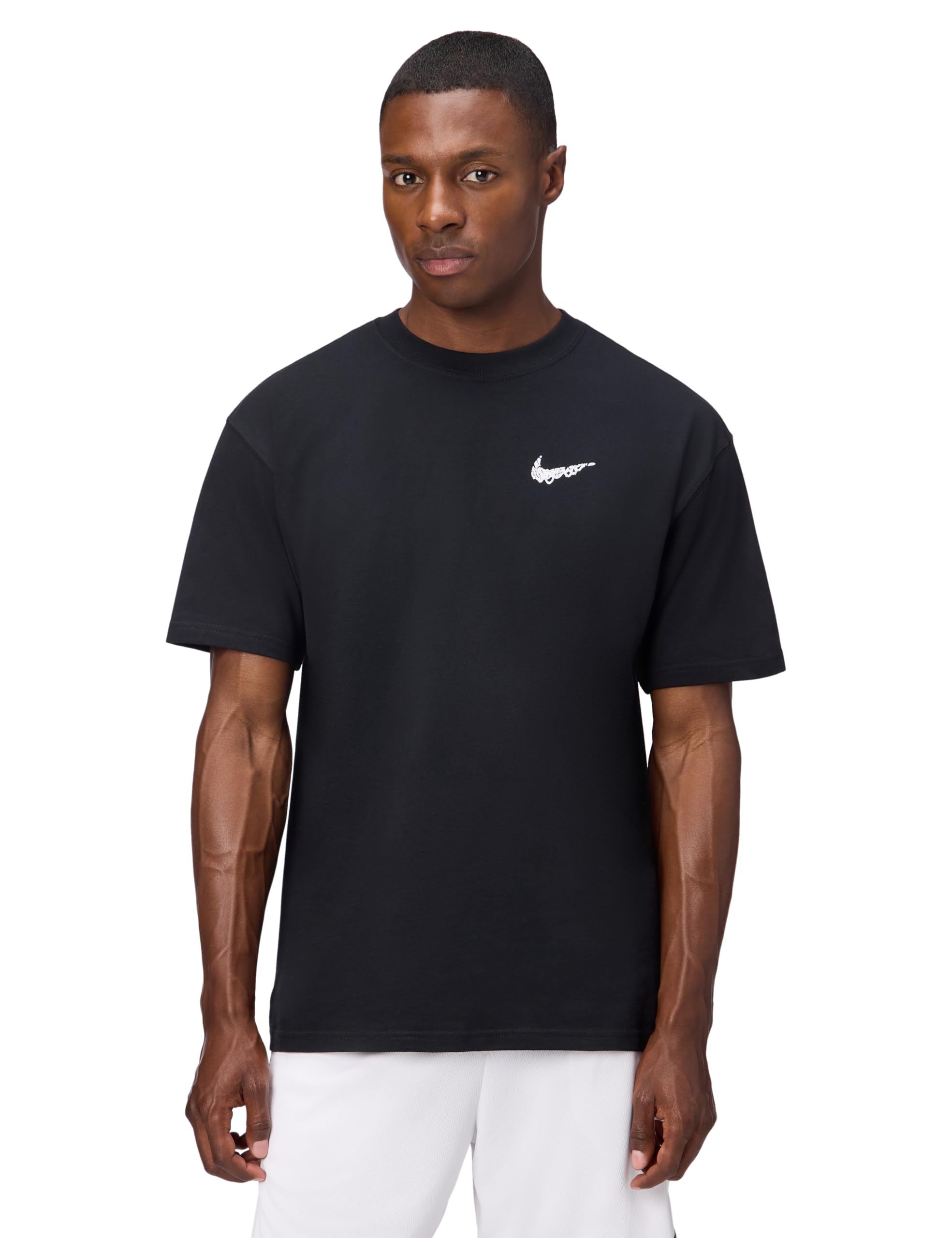 Nike Men's Basketball T-Shirt, Black, Large