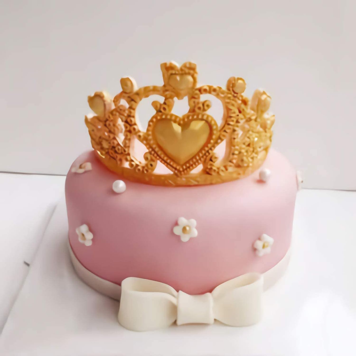 YIHUOMOLDS Crown Cake Fondant Mold Crown Cake Topper Mold Filigree Tiara Princess Crown Silicone Molds For Sugar Cake Decorating Cupcake Topper Gum Paste Polymer Clay - Image 3