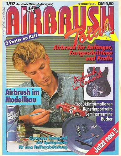Magazines AIRBRUSH 1995-1996 - Motos Et Oldtimers - Allemand (Bon état)