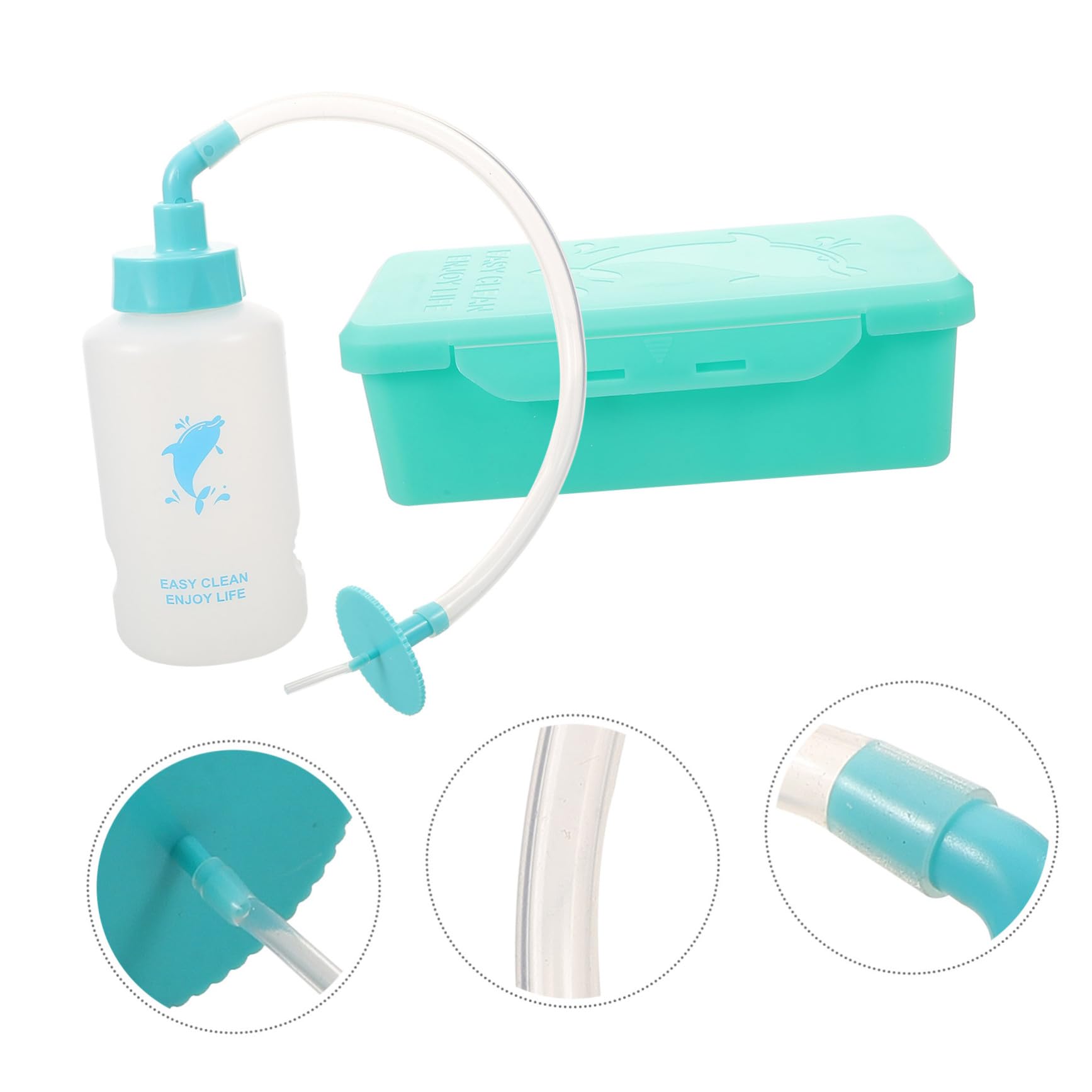 Beaupretty 4juegos Limpiador De Oídos Kit De Limpieza De Oídos Botella De Lavado Herramienta Práctica Para Eliminar Cera y Suciedad Casa