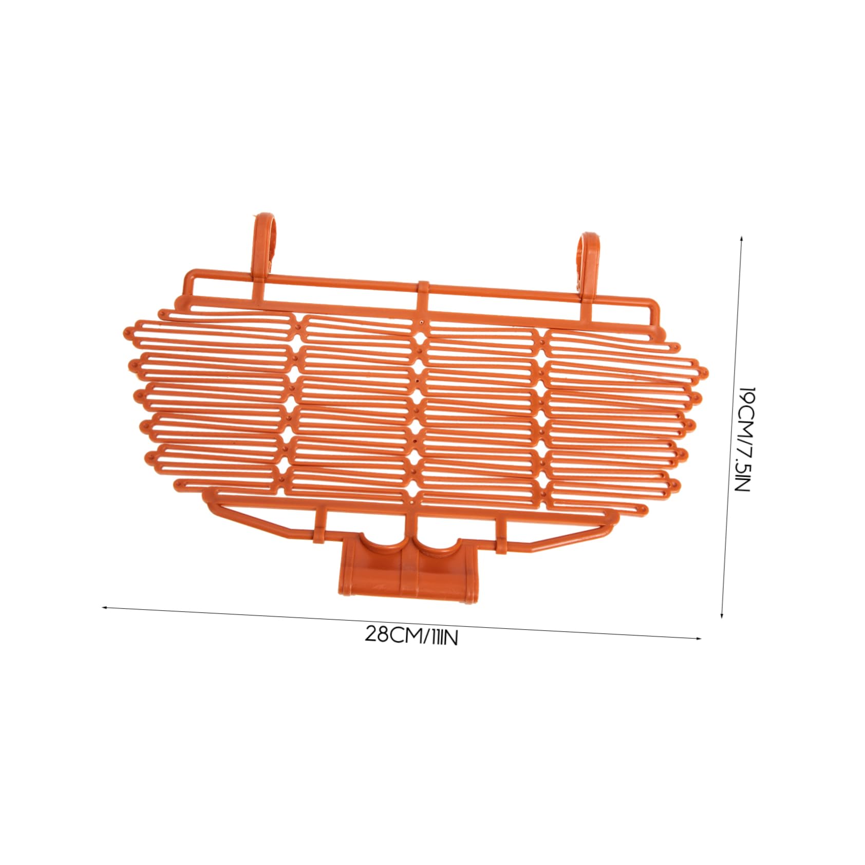 ifundom Bike Basket Cover Durable Plastic Protective Lid for Front Handlebar Baskets Cycling Accessory for Secure Storage and Unique Style
