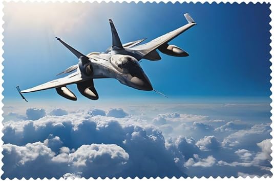 Heat-Resistant Placemats Set Of 4, Aircraft Fighter Jets Placemat, Personalized Wipeable Table Mats For Kitchen, Party Decor, Non Slip Washable Woven Place Mats For Dining Table Decoration, 12x18 Inch