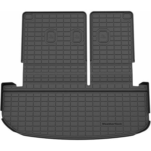 WeatherTech SeatBack Cargo Liner HP for Hyundai Palisade, Behind 3rd Row (401730IM), Black