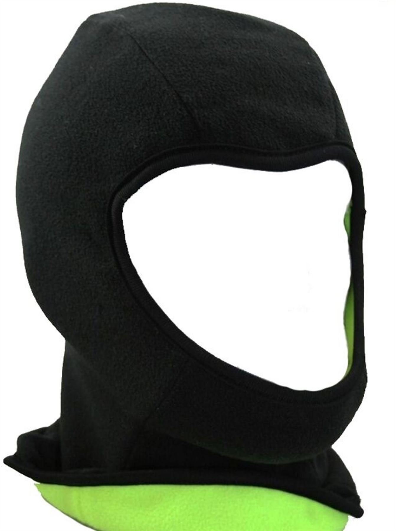 Pro Climate Men's Reversible Balaclava Hi Visibility Reversible Fleece Balaclava Work Wear