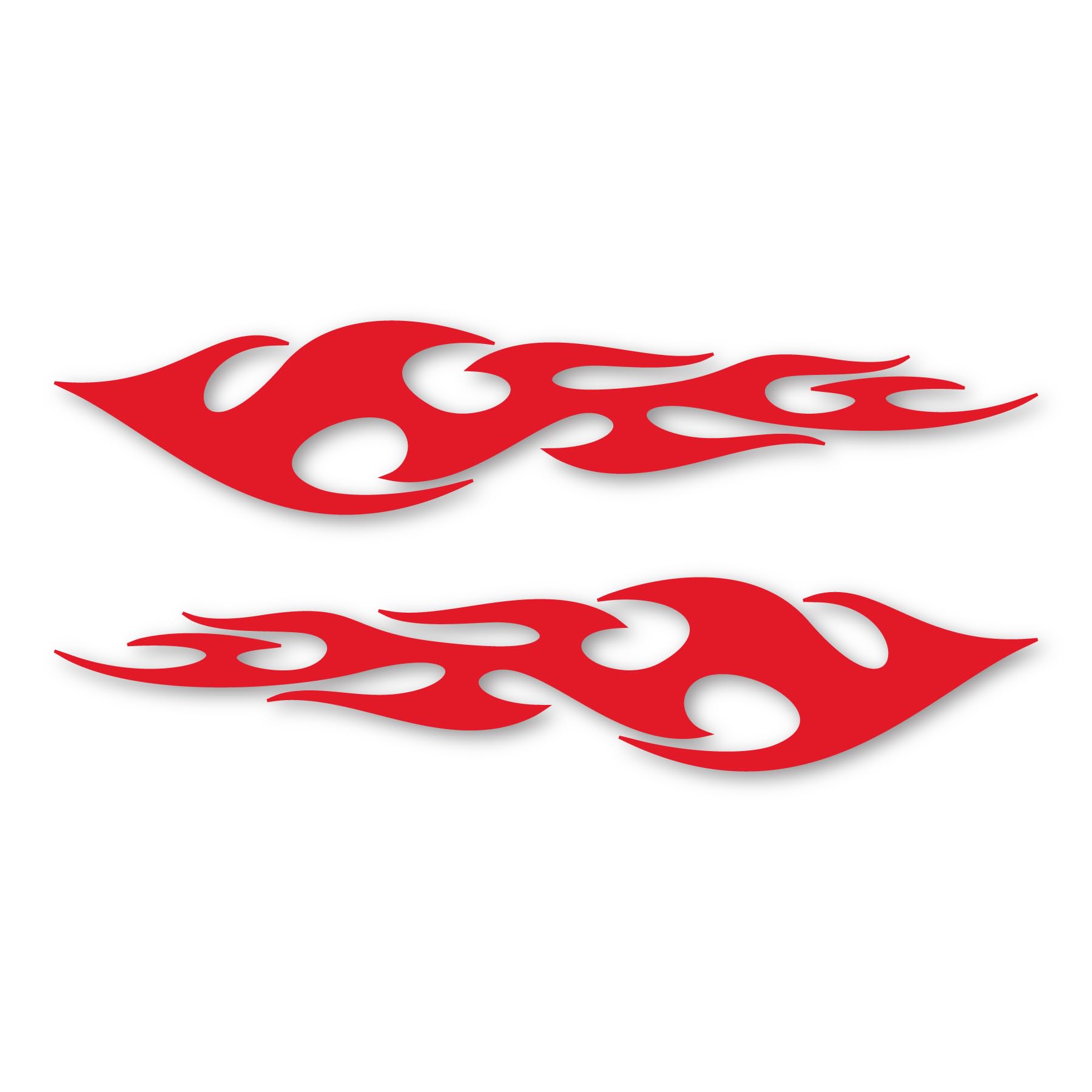 Classic Flames Indus Design Magnet (Two Pack, One Left, One Right) by Magnet America Is 5.05" x 26" Made for Vehicles and Refrigerators